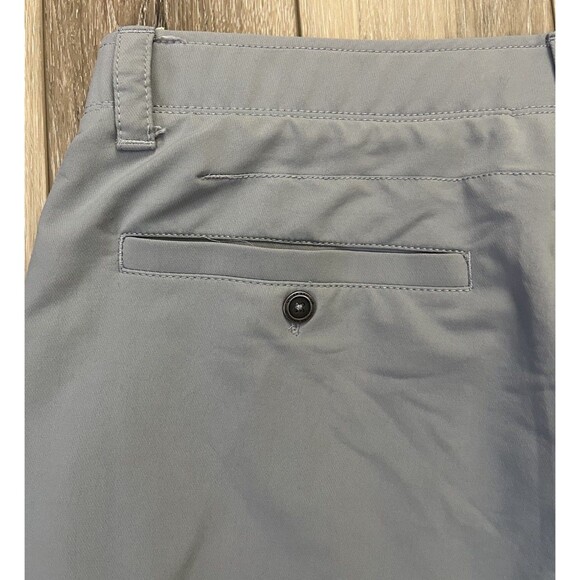 Under Armour Mens Pants 38x30 Gray Khaki Match Play Performance Golf Outdoor - Picture 8 of 9